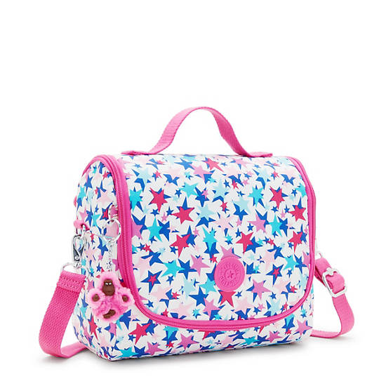 Kipling New Kichirou Printed Lunch Bag Táska Rózsaszín | HU 1934FD